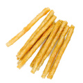 Natural rawhide dog chews rawhide twists sticks